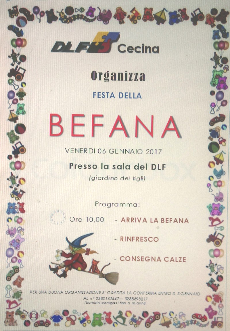 La Befana al DLF Cecina