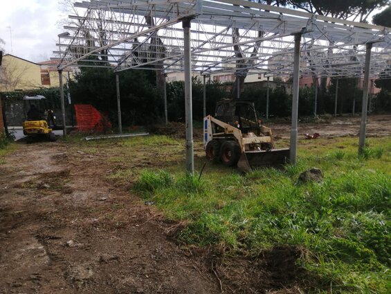 Inizio i lavori al nuovo parcheggio del DLF