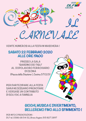 il carnevale al DLF Cecina