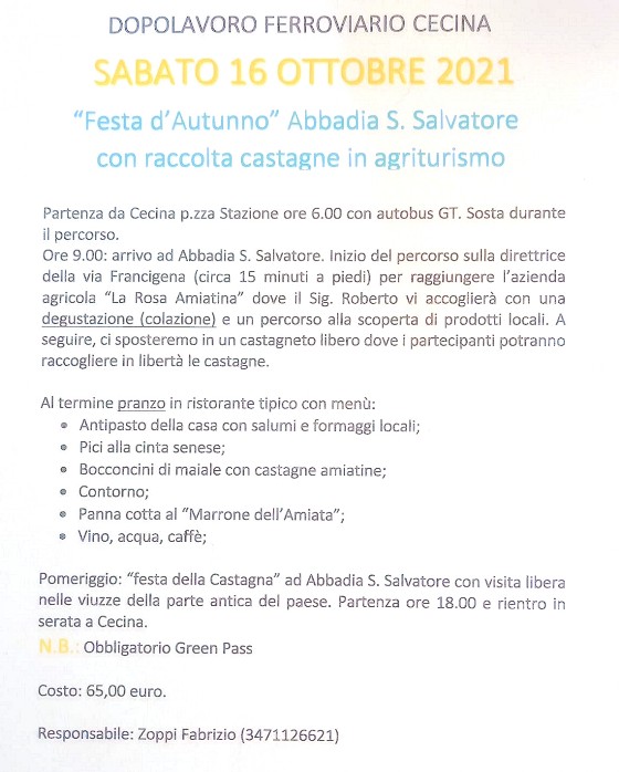 festa dell'autunno 2021